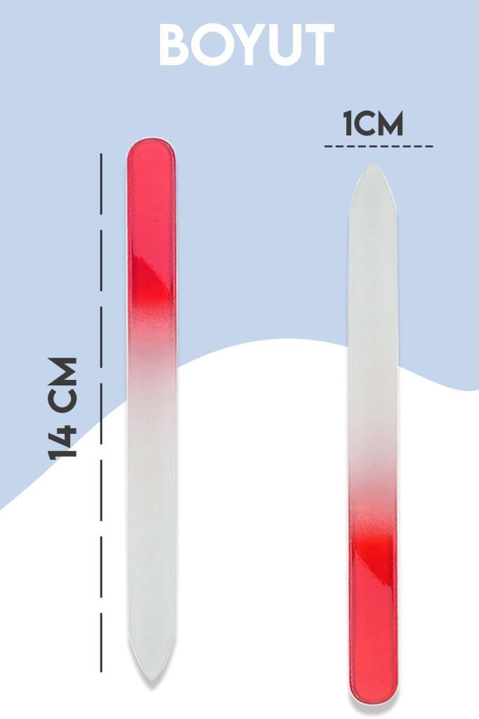 10’lu Cam Törpü Seti Kırmız Renk