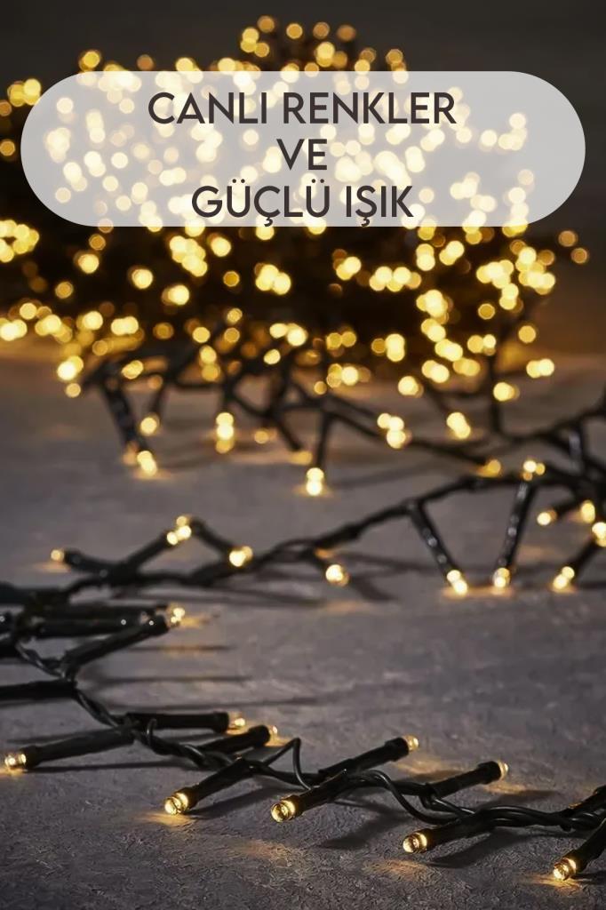 100 Ledli Gün Işığı Dekoratif Işık