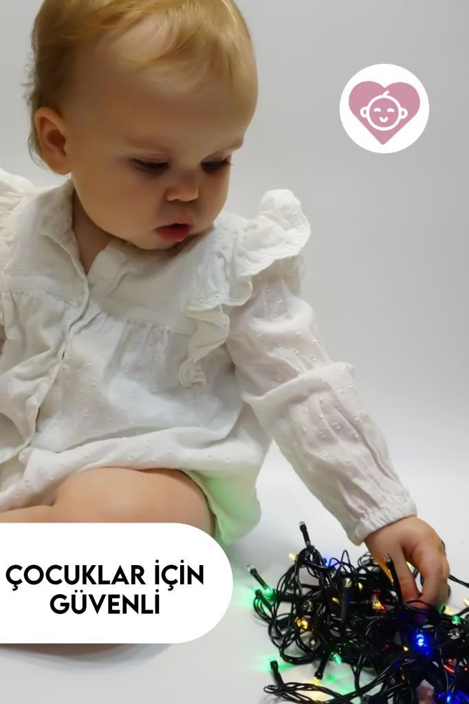 100 Ledli Gün Işığı Dekoratif Işık