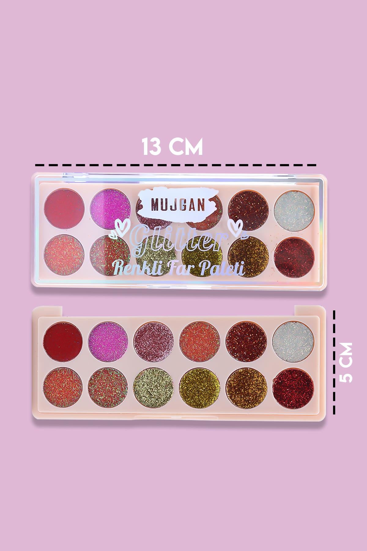 (KIRILABİLİR) Strawberry Shake 12'li Far Paleti No:1