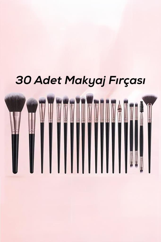35 Parça Profesyonel Makyaj Kiti Siyah