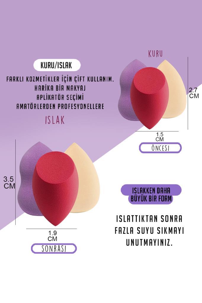 4'lü Armut Sünger Seti