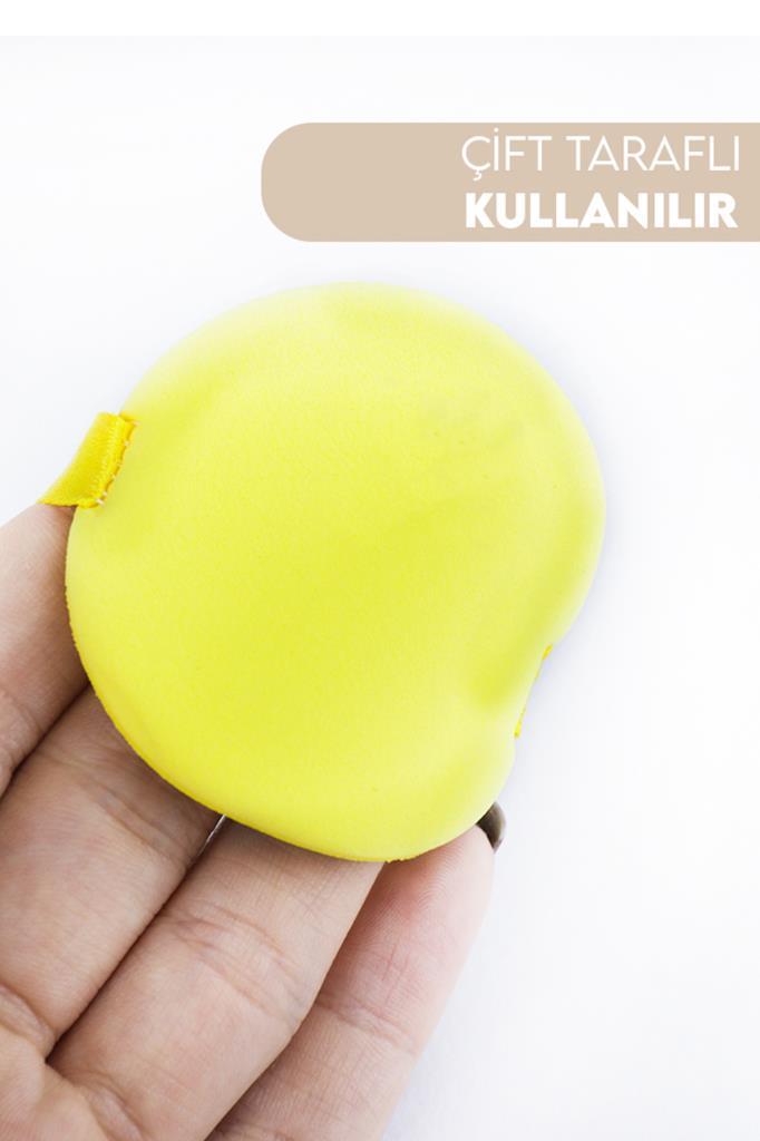 4'lü Tutmalı Makyaj Pudra Süngeri