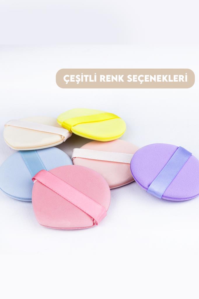 4'lü Tutmalı Makyaj Pudra Süngeri