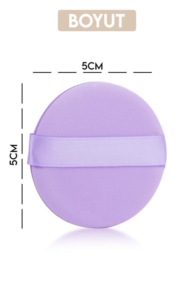 4'lü Tutmalı Makyaj Pudra Süngeri