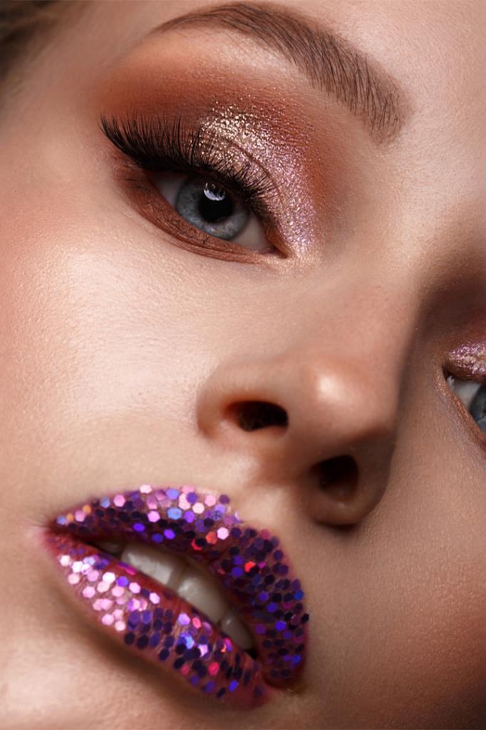 6'lı Tüp Vücut Simi Glitter Jel