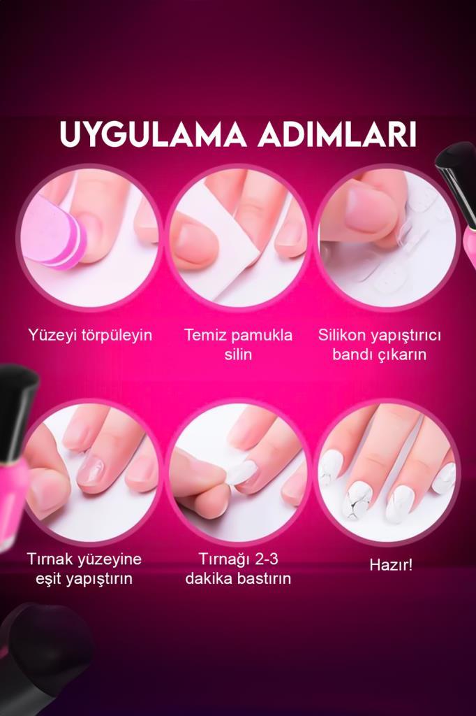 72'li Badem Model Tırnak Seti No 2