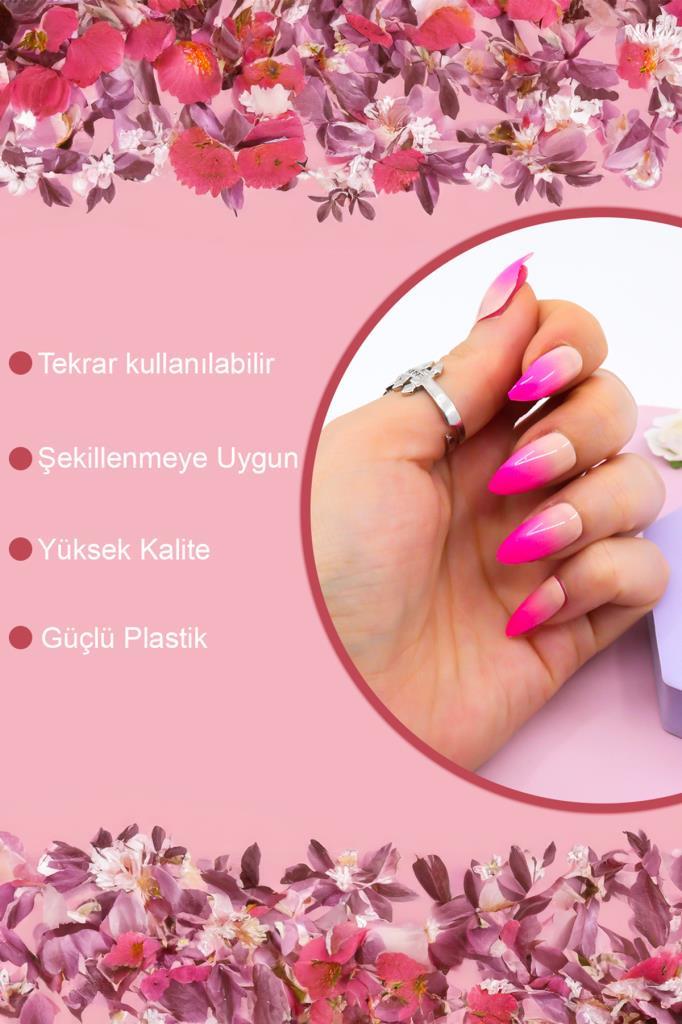 72'li Badem Model Tırnak Seti No 3