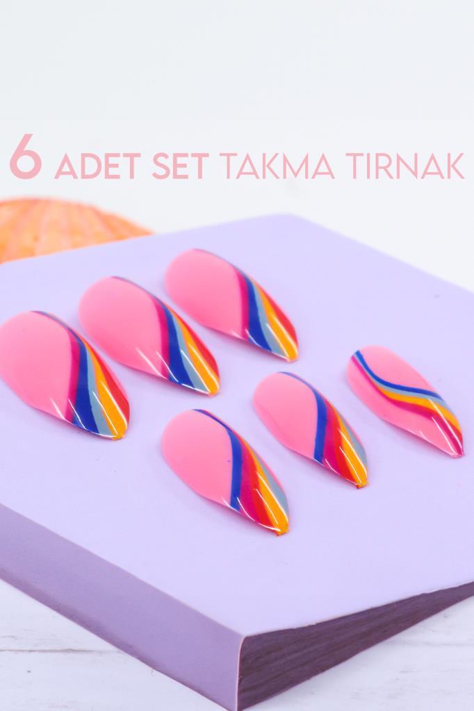 72'li Badem Model Tırnak Seti No 3
