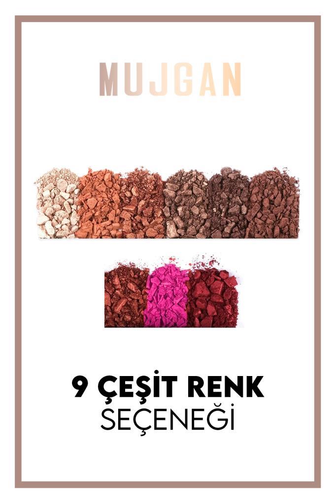9'lu Play Colour Sedefli Ve Mat Far Paleti No 3