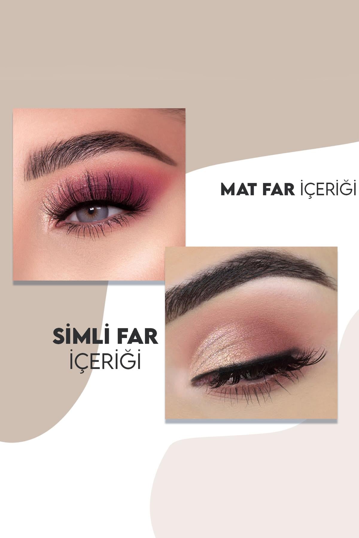 9'lu Play Colour Sedefli Ve Mat Far Paleti No 3