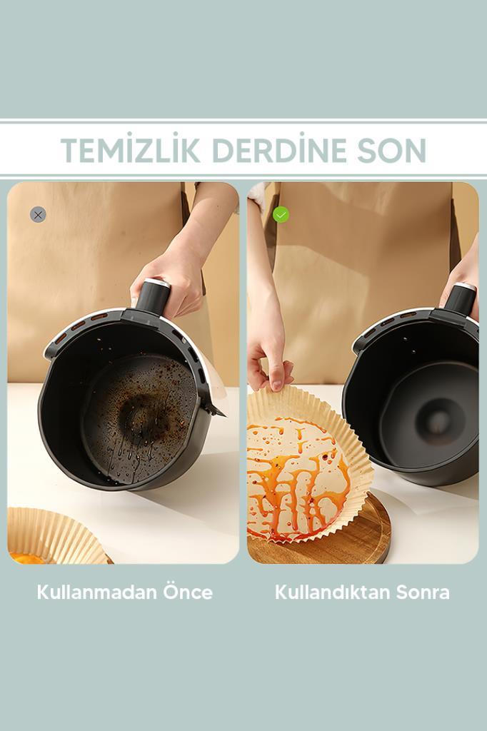 Airfryer Pişirme Kağıdı 50 Adet