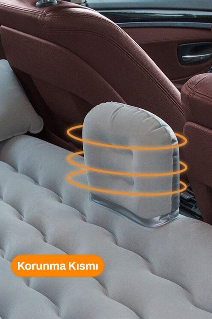 Araç İçi Şişme Yatak Siyah