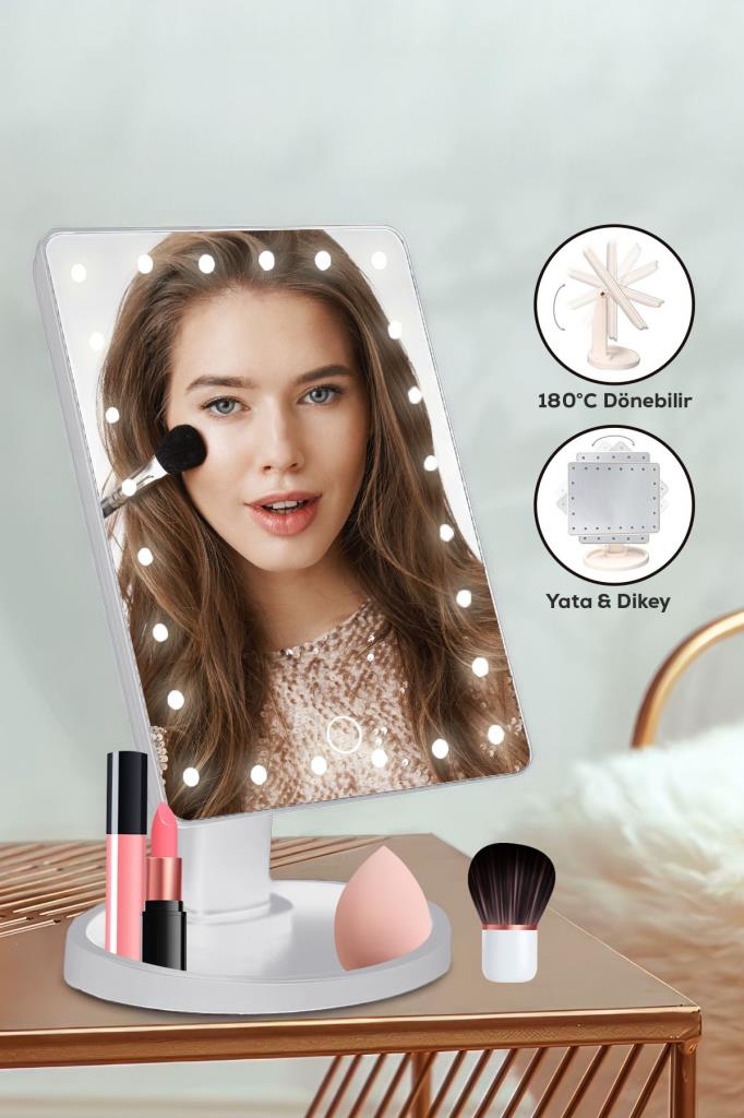 Ayarlanabilir LED Işıklı Makyaj Aynası