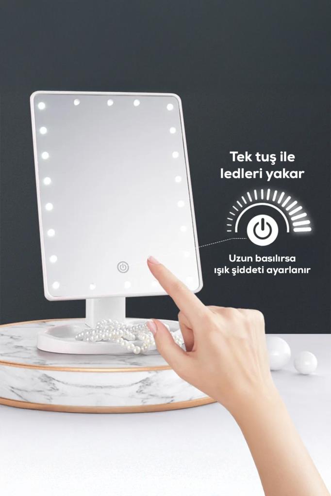 Ayarlanabilir LED Işıklı Makyaj Aynası