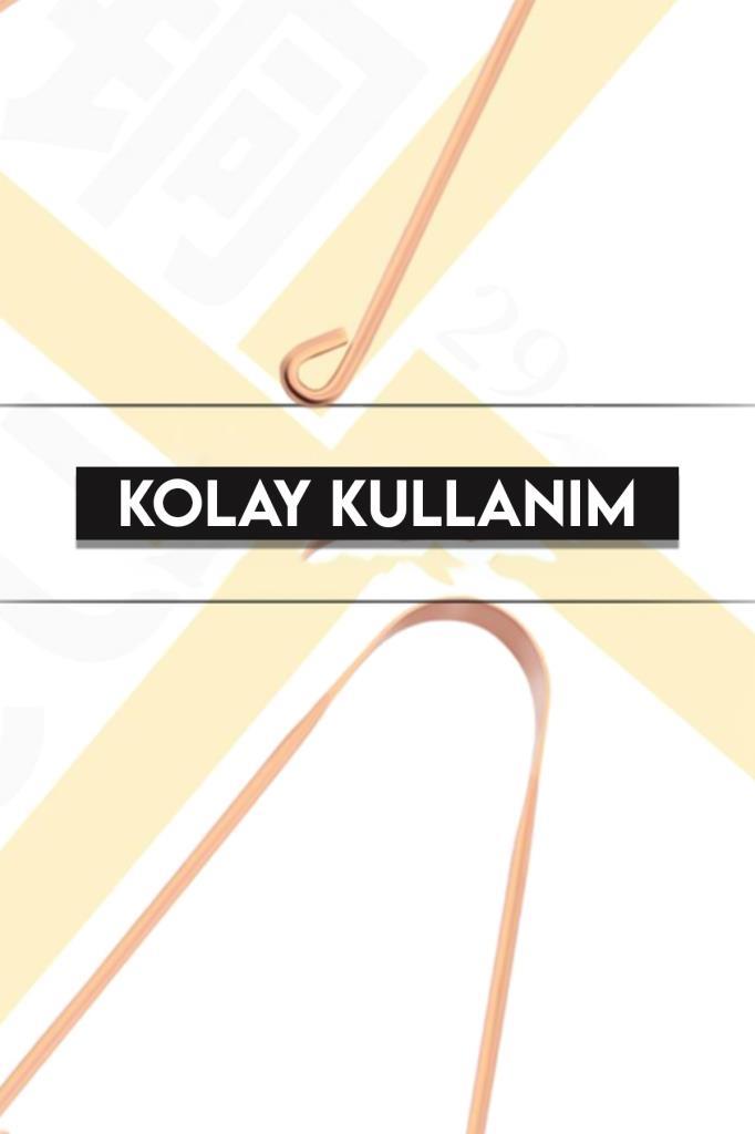 Bakır Dil Temizliyici Dil Sıyırıcı