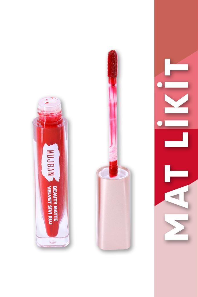 8'li Beauty Matte Velvet Sıvı Ruj