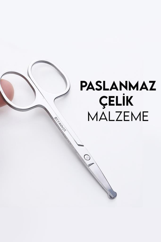 Burun Makası Gümüş Paslanmaz Çelik