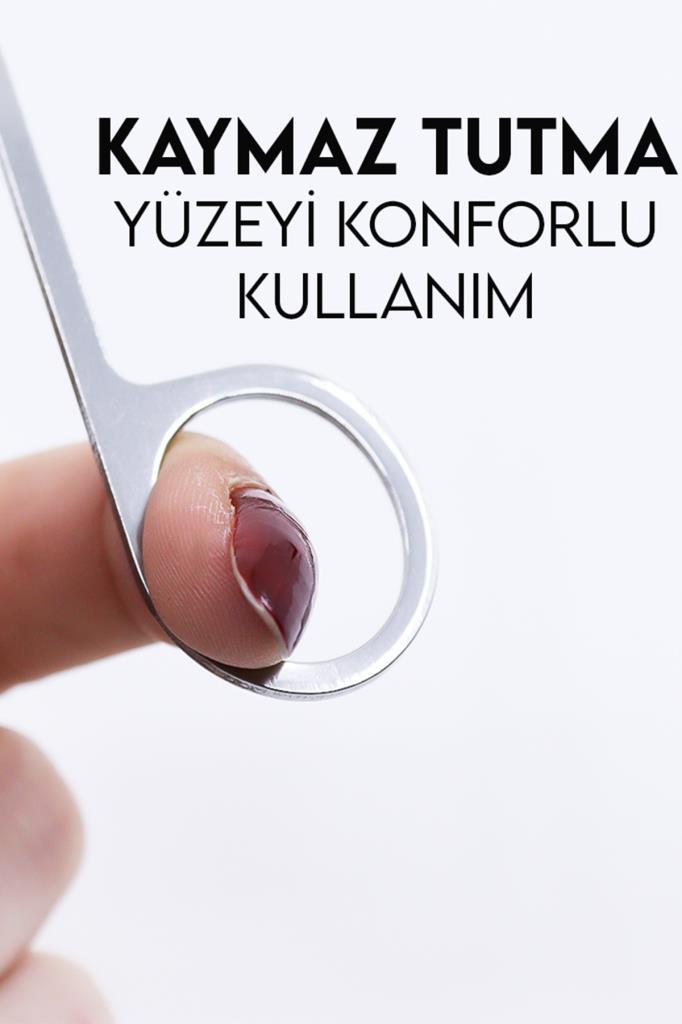 Burun Makası Gümüş Paslanmaz Çelik