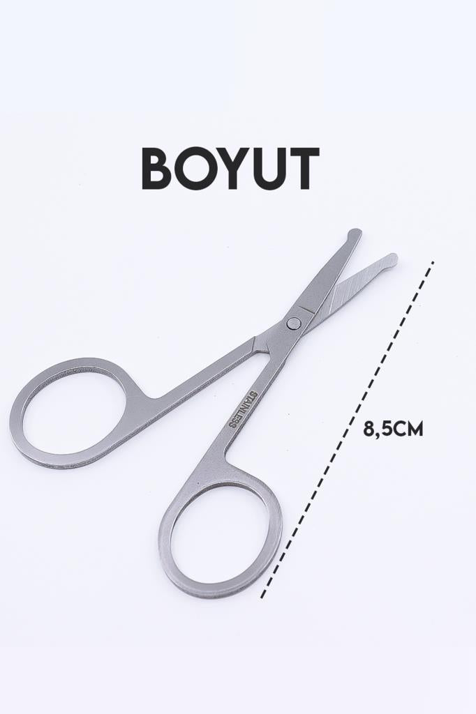 Burun Makası Gümüş Paslanmaz Çelik