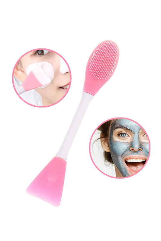 Çift Uçlu Pembe Maske Sürme Aparatı