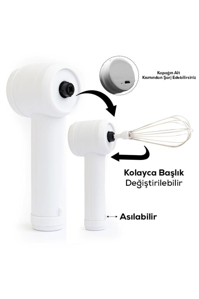 Dempower Kek Yumurta Çırpma Makinası (Yeşil)