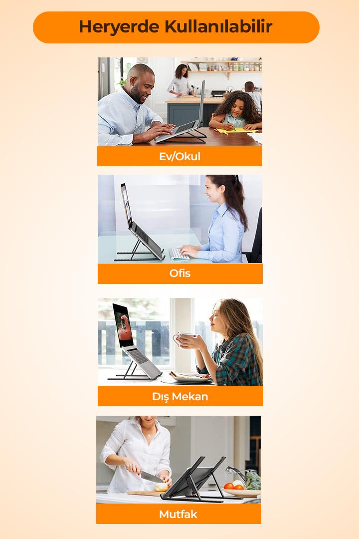 Laptop ve Telefon Standı DP-166