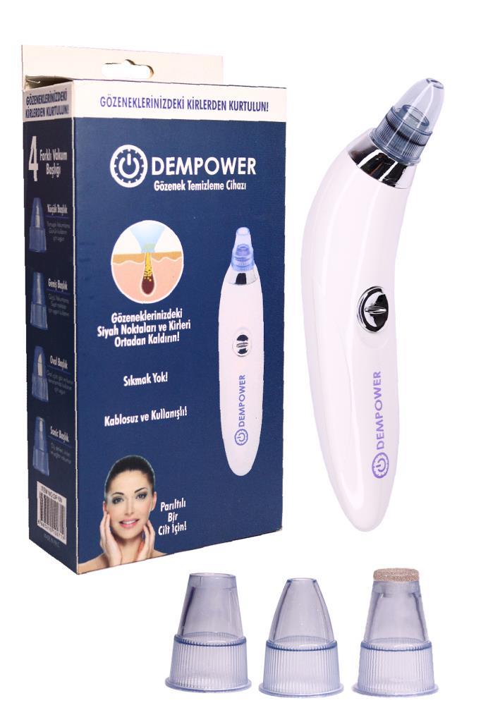 Derma Suction Vakumlu Siyah Nokta Temizleme Cihazı Pil İle Çalışır
