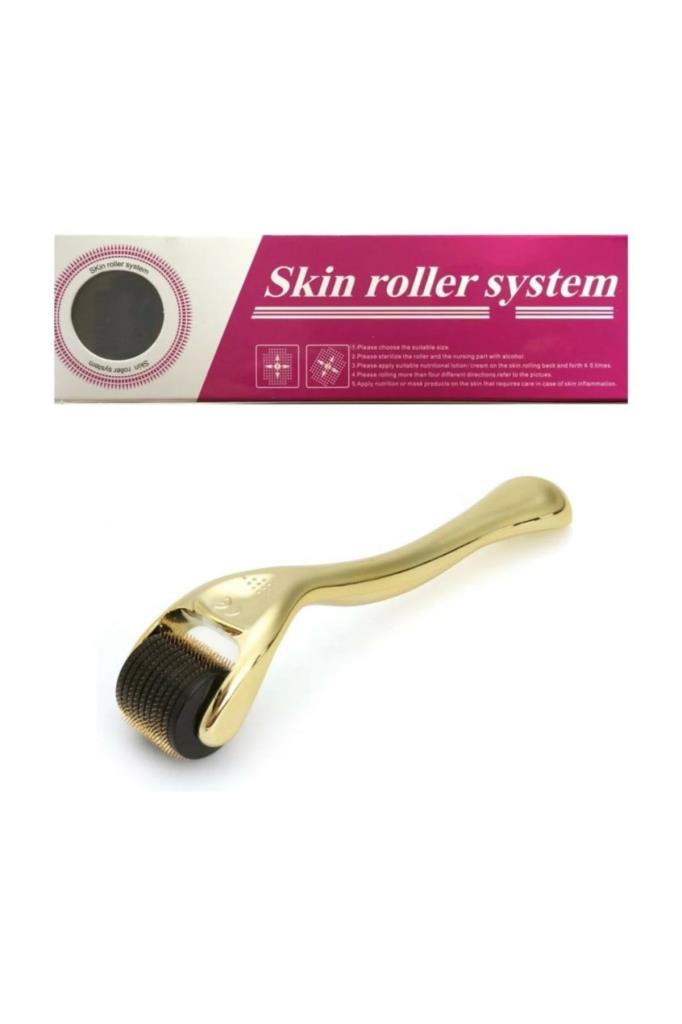 Dermaroller Gold Titanyum 540 İğneli 1 mm