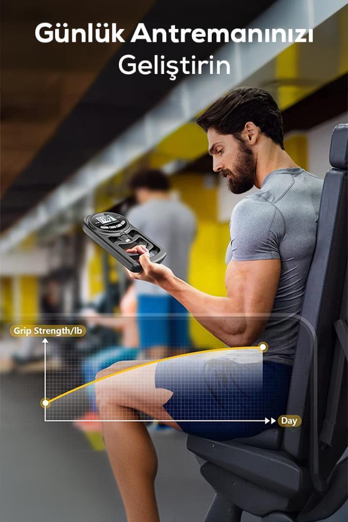 Dijital El Dinamometresi Kavrama Gücü Test Cihazı