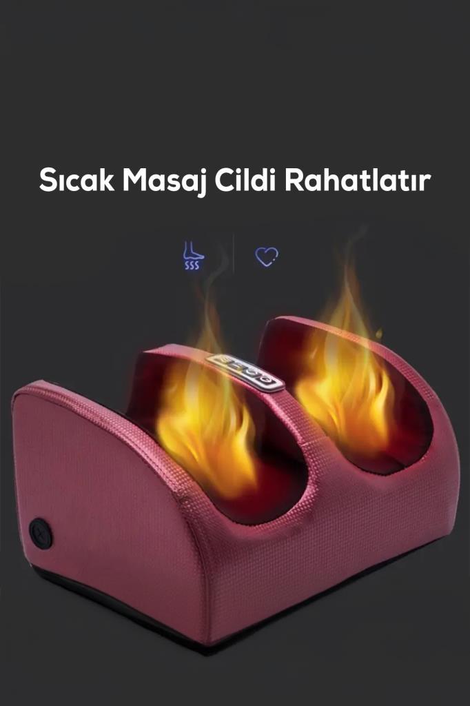 Dolaşım Rahatlama için Isıtmalı Ayak Masaj Aleti