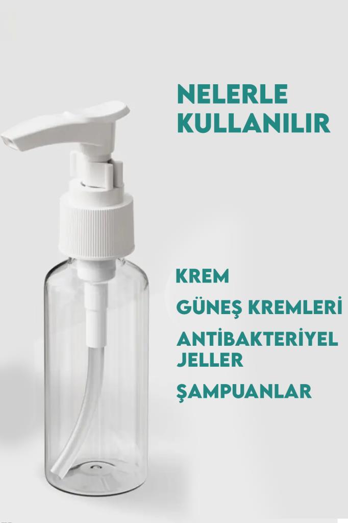 Doldurulabilir Seyahat Şişesi Basmalı