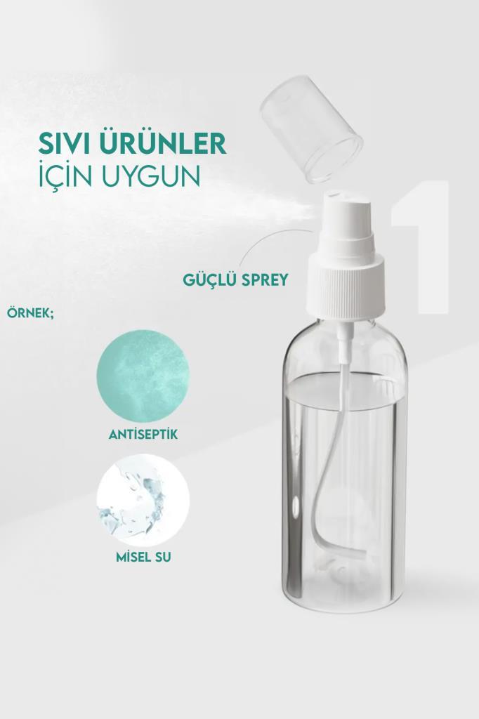 Doldurulabilir Seyahat Şişesi Sprey