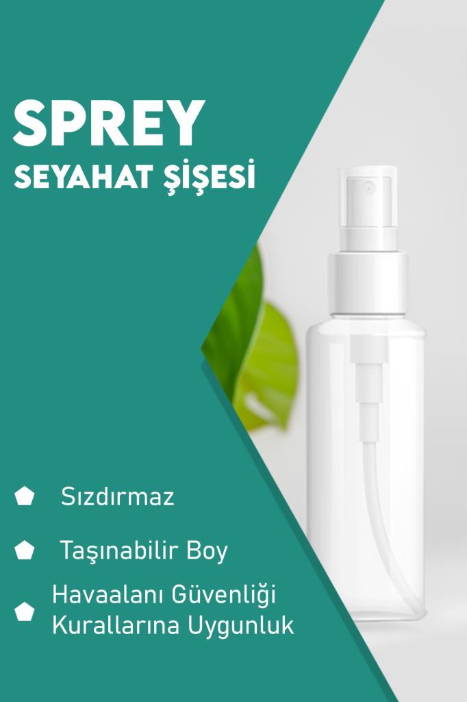 Doldurulabilir Seyahat Şişesi Sprey