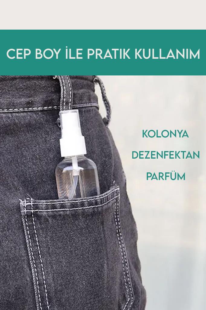 Doldurulabilir Seyahat Şişesi Sprey