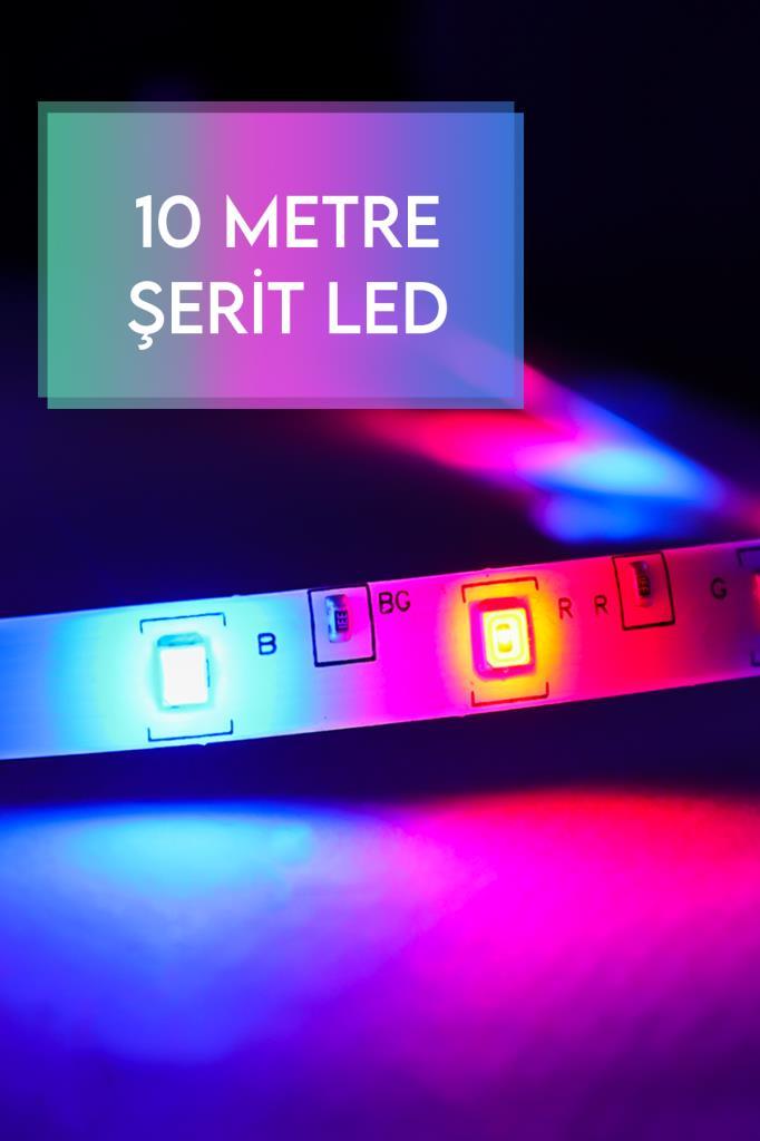 DP-91 Kumandalı Şerit Led 10 Metre