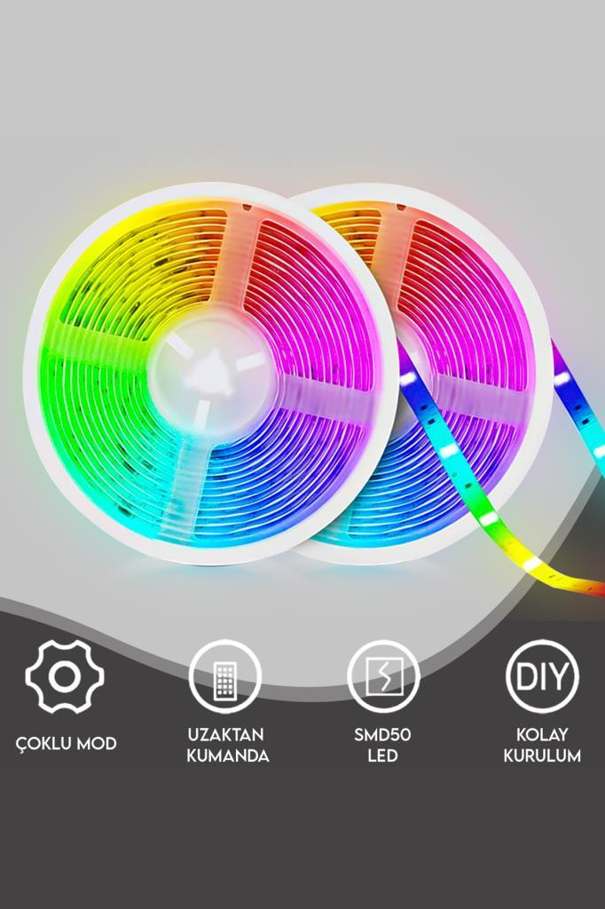 DP-91 Kumandalı Şerit Led 10 Metre