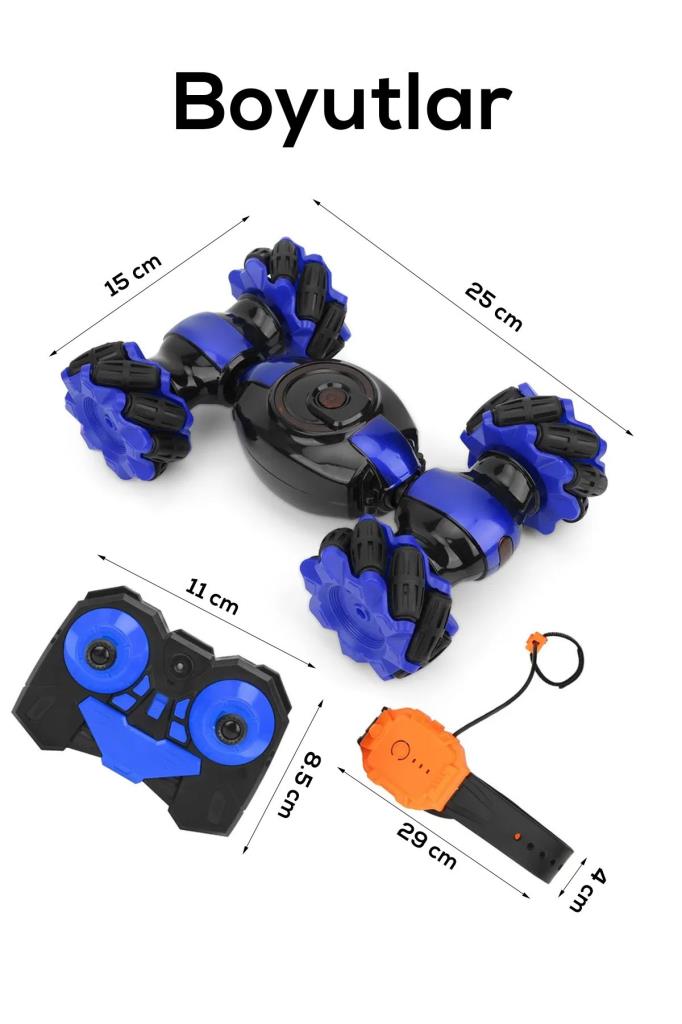 El Sensörü ile Hareket Eden Akıllı Robot Araba