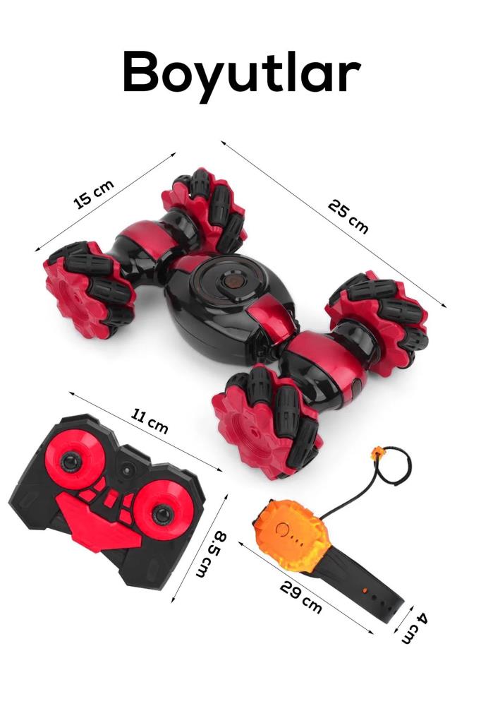 El Sensörü ile Hareket Eden Akıllı Robot Araba