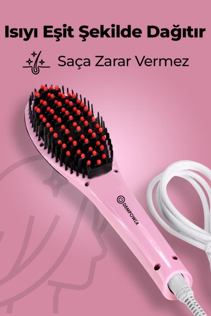 Fast Hair Straightener HQT-906 Saç Düzleştirici Tarak