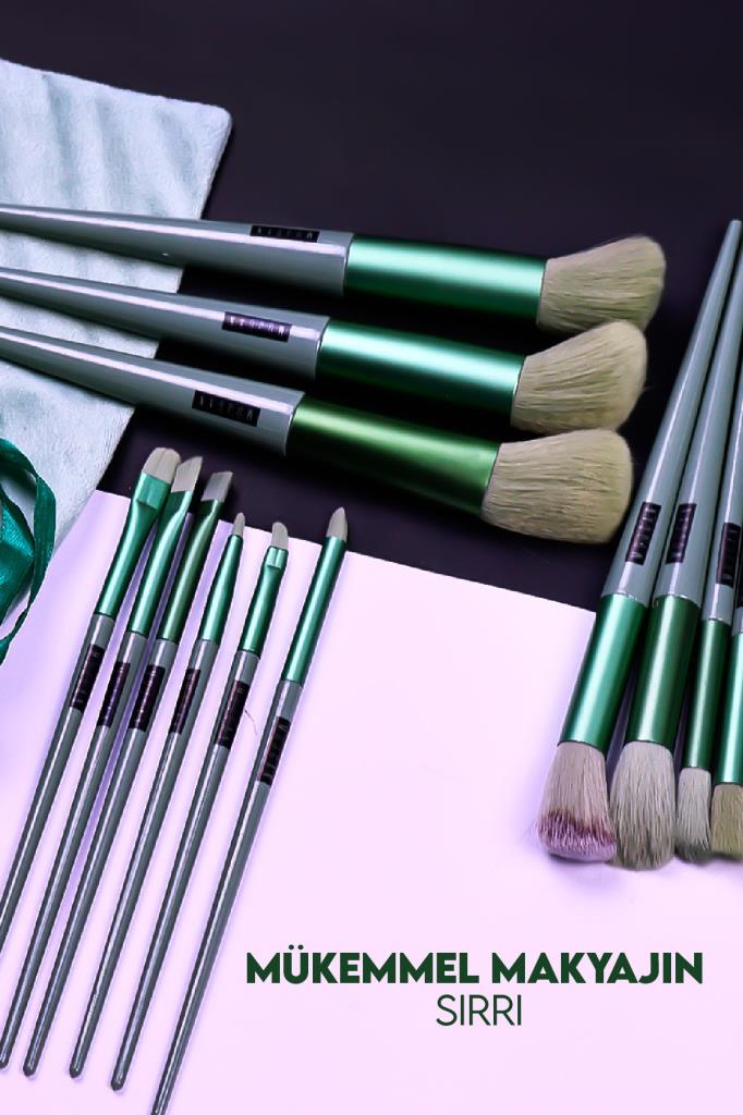 Fix Özel 13'Lü Fırça Seti Yeşil