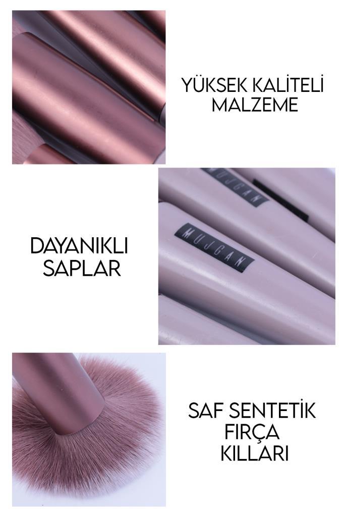 Fix Özel Kutulu 13'lü Fırça Seti Pembe