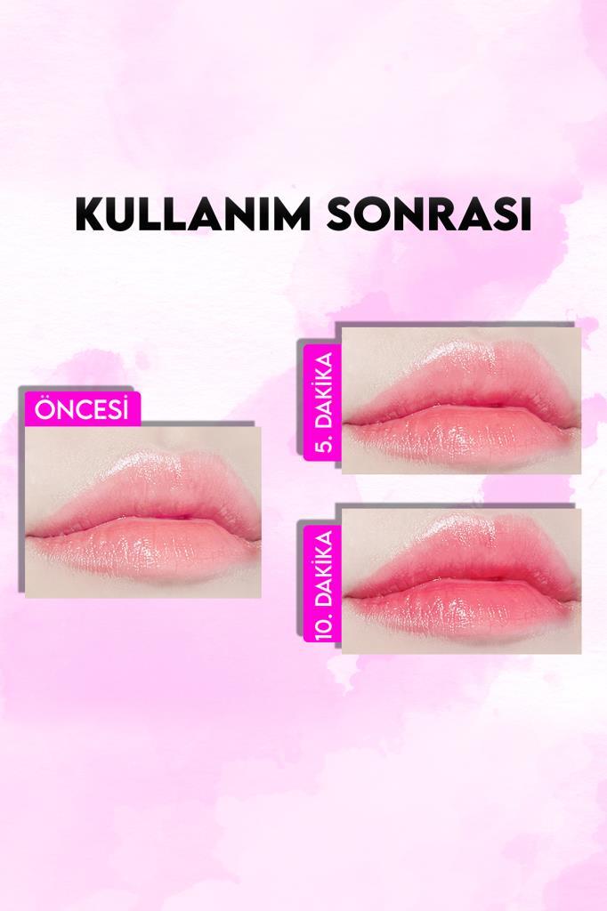 Gold Kapaklı Magic Işıltılı Açık Pembe Renk Veren Dudak Nemlendirici