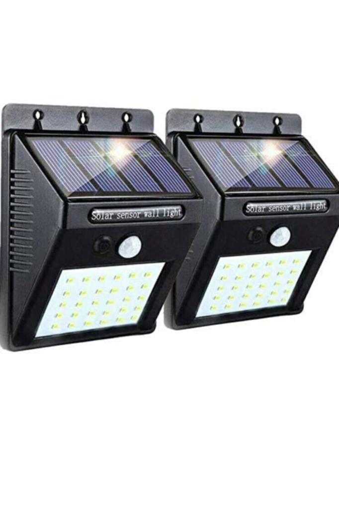 (KIRILABİLİR) Hareket Sensörlü Güneş Enerjisiyle Çalışan Su Geçirmez Duvar Lambası