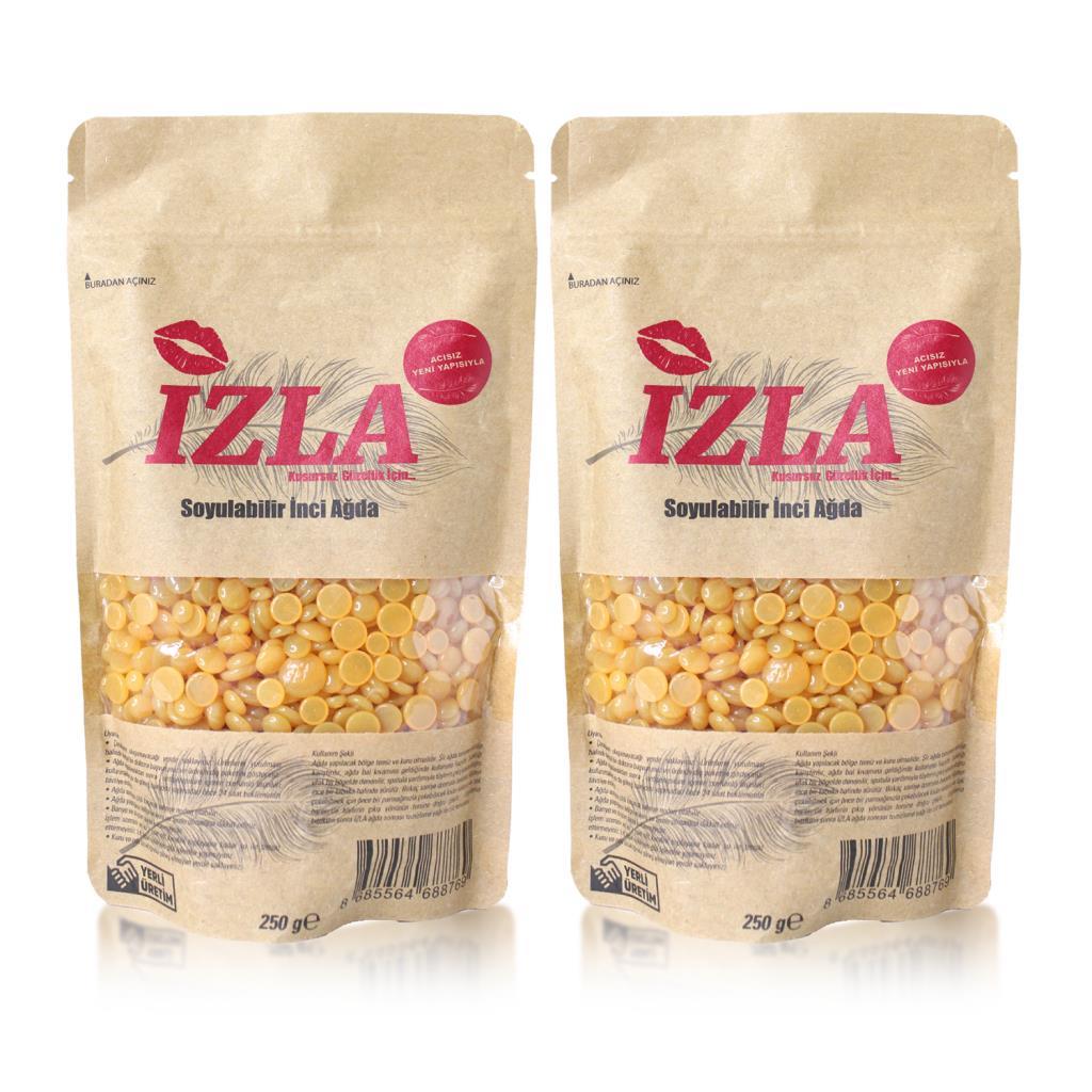 İzla Granül Ağda Sarı Renk 250g 2 Adet