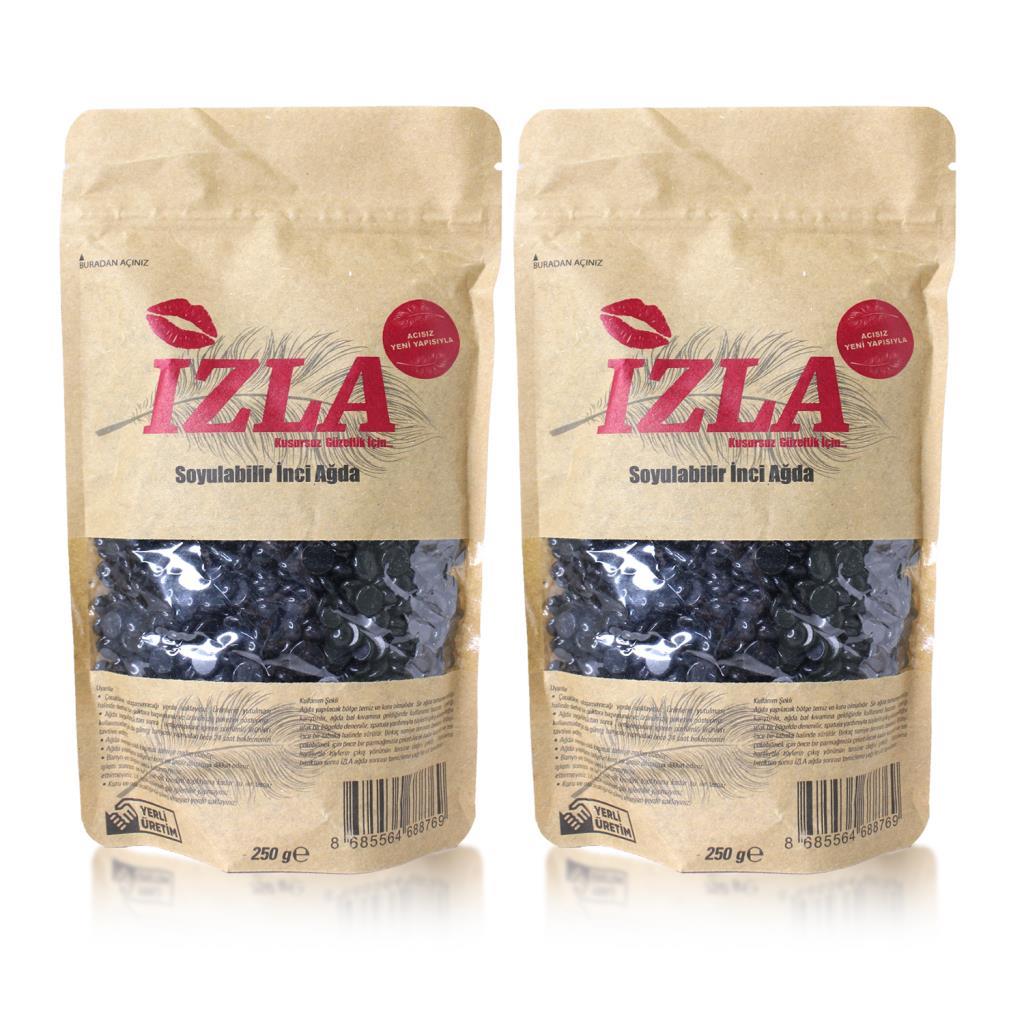 İzla Granül Ağda Siyah Renk 250g 2 adet