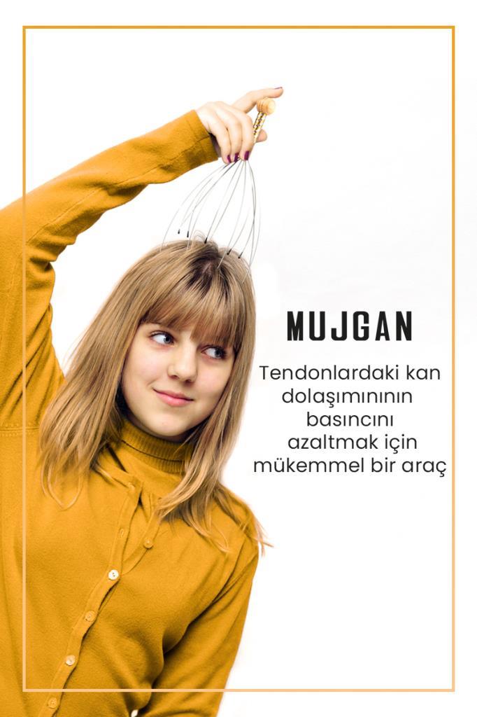 Kafa Masaj Aleti Bokoma Baş Boyun Saç Kaşıma Teli