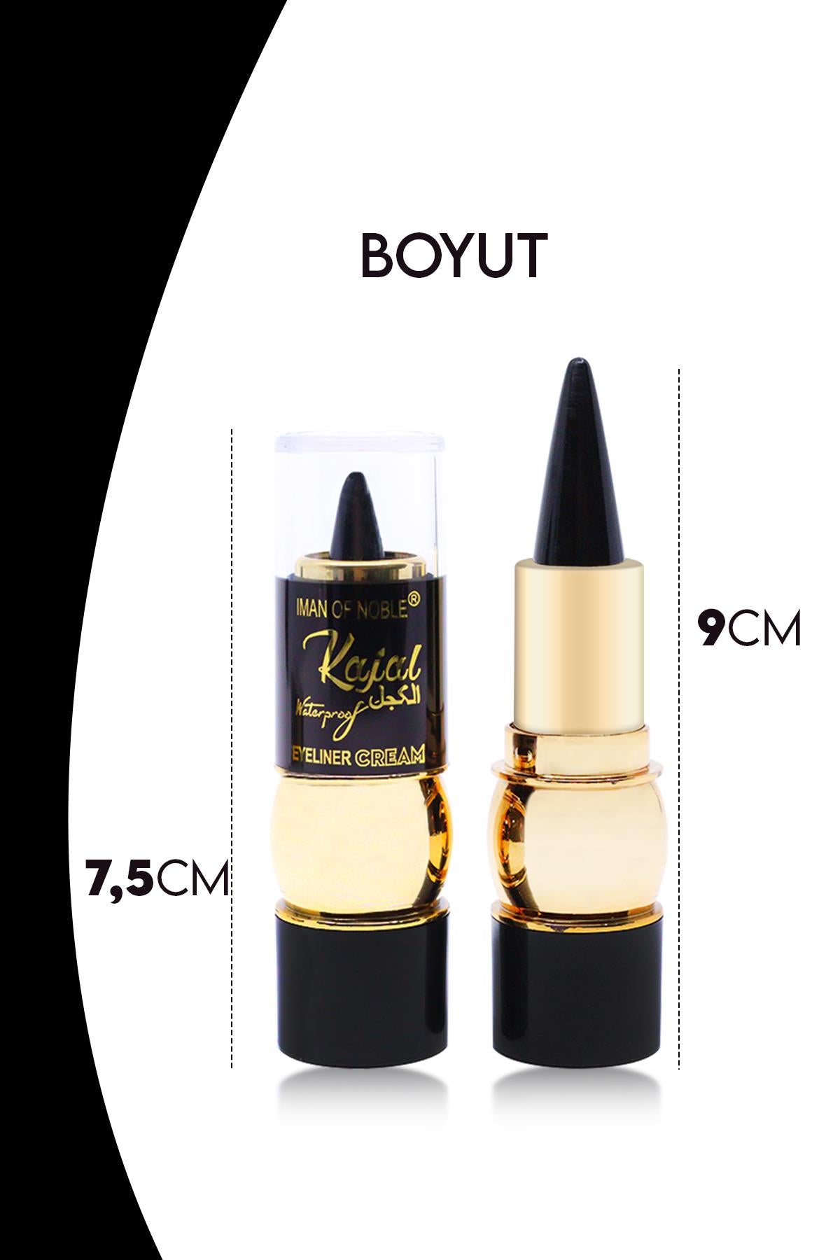 Kajal Siyah Eyeliner Krem
