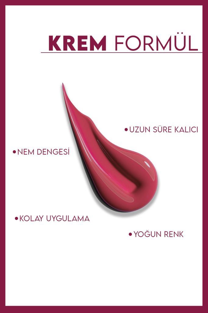 Kalp Detaylı Süngerli Sıvı Allık No:4