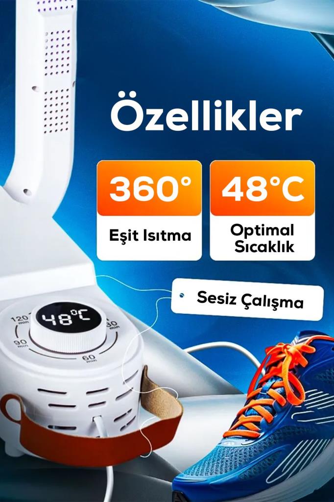 Katlanabilir Ayakkabı Kurutucu Ve Koku Giderici